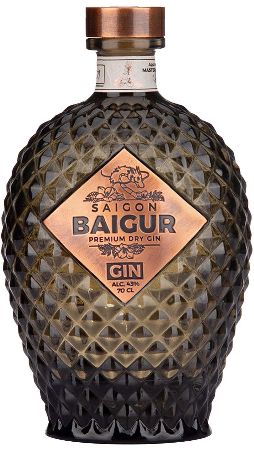 Saigon Baigur Dry Gin 43% 70CL